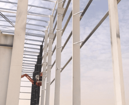 Certified Dry Film Thickness (DFT) Check of Intumescent Coating