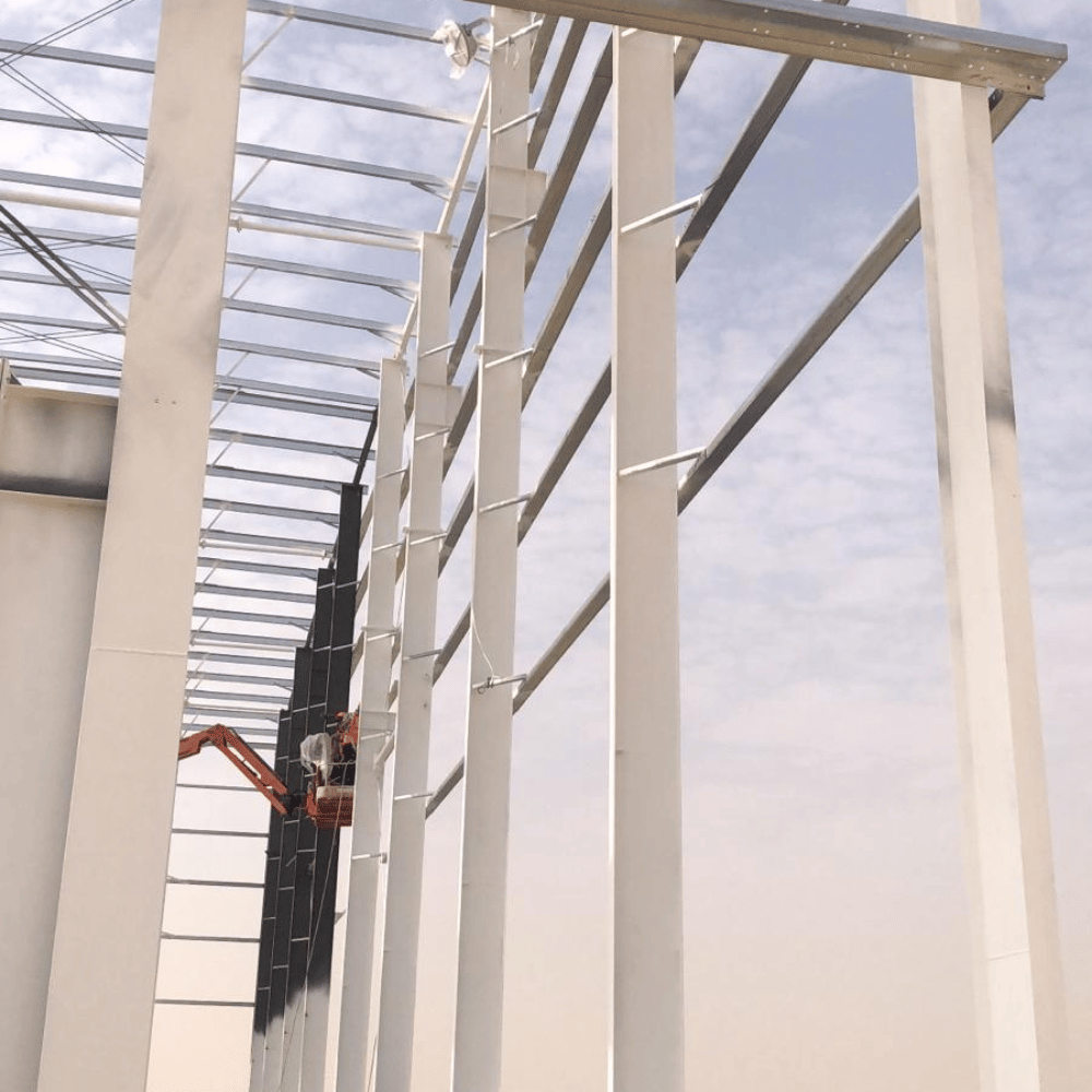 Certified Dry Film Thickness (DFT) Check of Intumescent Coating